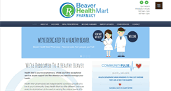 Desktop Screenshot of beaverhealthmart.com
